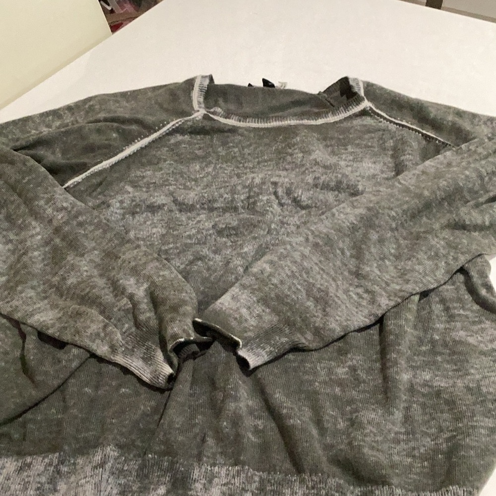Gray Knit Sweater